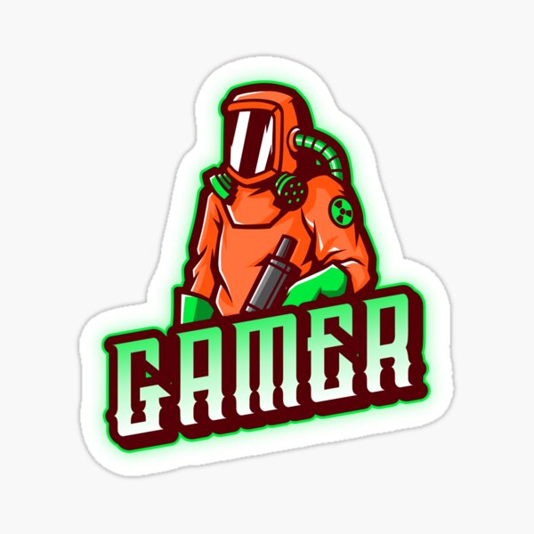 Artikel-Vorschau von Gamer mit Shooter im Schutzanzug, designt und verkauft von PRIVARSHU.