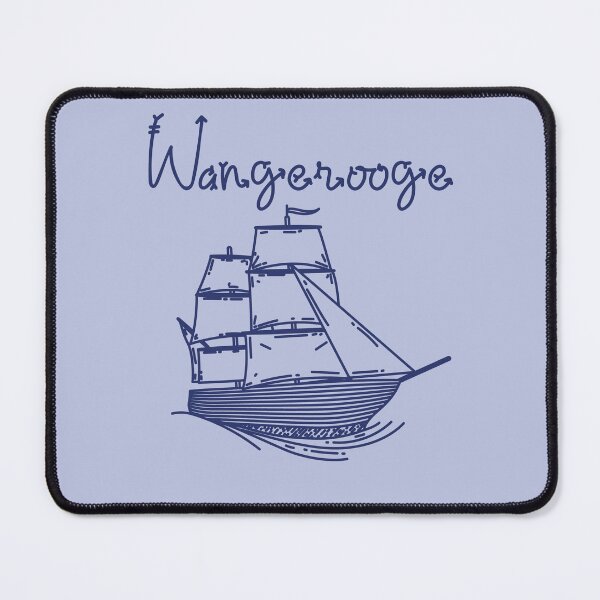 Item preview, Wangerooge holiday North Sea island blue sailing ship designed and sold by Denis Rösler.