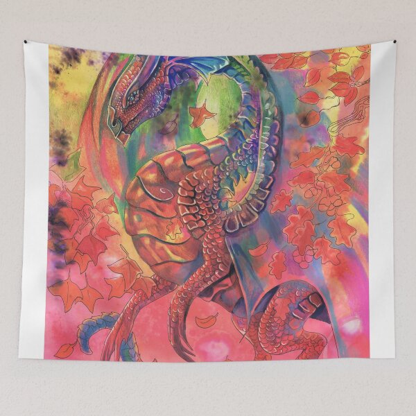 Item preview, Dragon of the color of the leaves designed and sold by Dawn Paws.