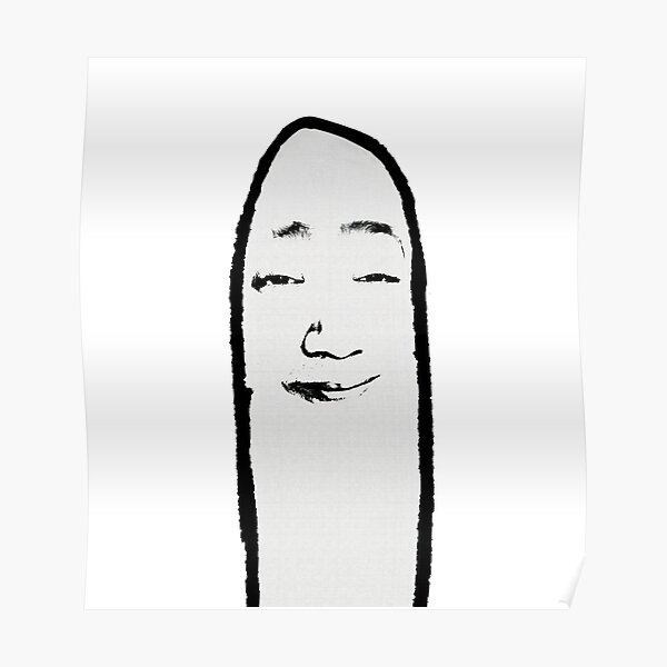Punpun Face Poster By Onodera Redbubble
