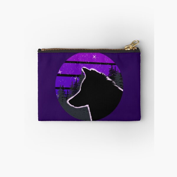 Item preview, Night retro wolf designed and sold by orchidgd.