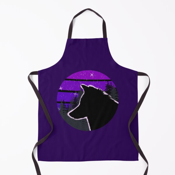 Item preview, Night retro wolf designed and sold by orchidgd.