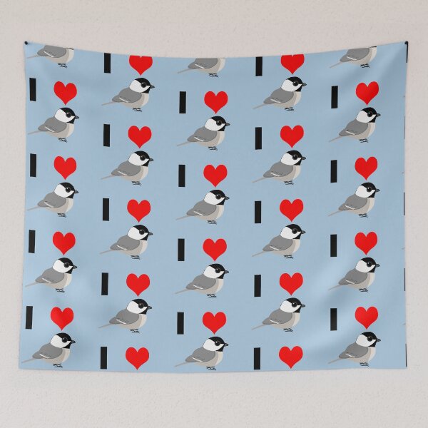 Item preview, I heart Chickadees designed and sold by Hedgie Designs.