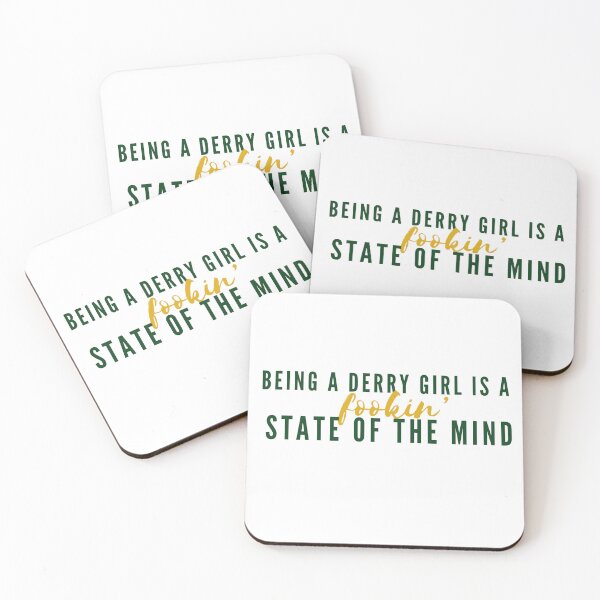Item preview, Being A Derry Girl Is A Fookin’ State Of The Mind - Derry Girls Design T-Shirt designed and sold by jamillecnn.