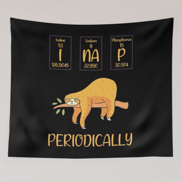 Item preview, Funny Science Sloth Cool Design,I Nap Periodically Cute Sloths Lovers Gift Women Men designed and sold by pedrored369.