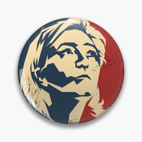 Item preview, Marine Le Pen Vintage portrait designed and sold by etraveler.
