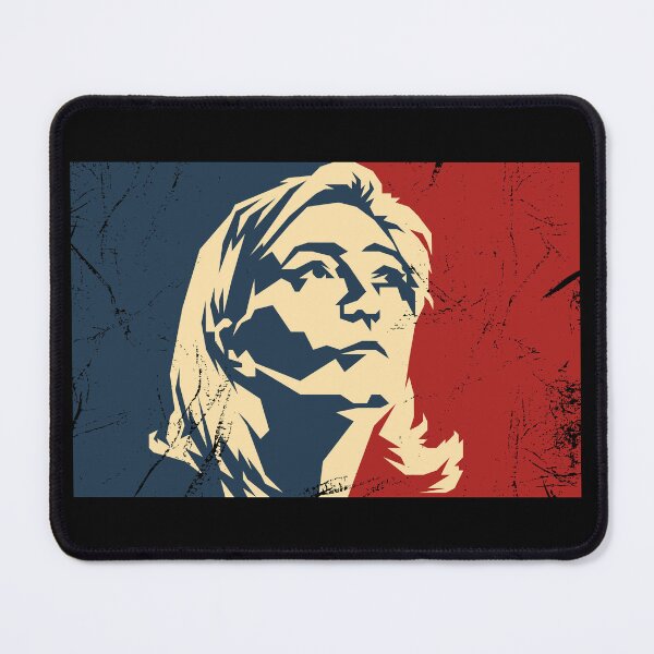 Item preview, Marine Le Pen Vintage portrait designed and sold by etraveler.