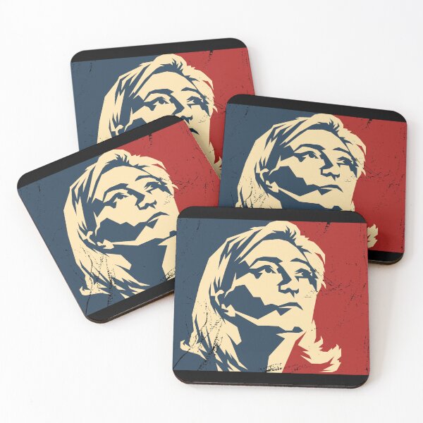 Item preview, Marine Le Pen Vintage portrait designed and sold by etraveler.
