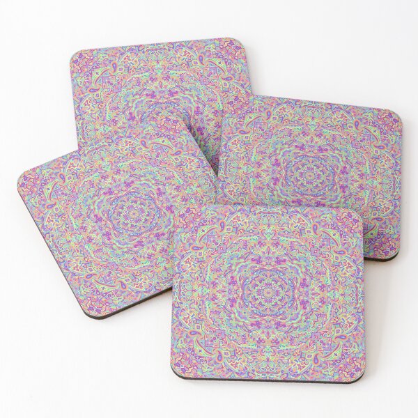 Item preview, Vibrant Mandala (colored) designed and sold by Sara Blair.