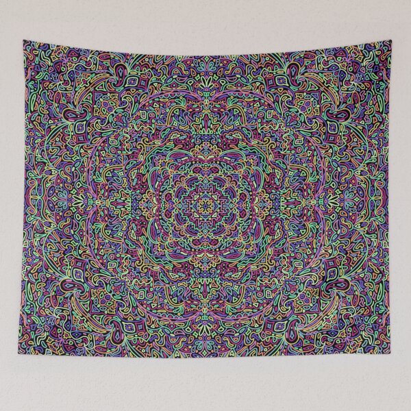 Item preview, Vibrant Mandala  designed and sold by Sara Blair.
