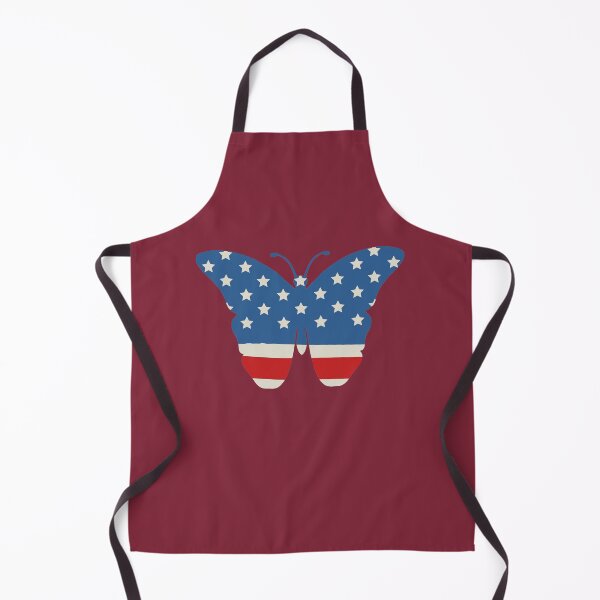 Item preview, American Flag Cute Beautiful Butterfly designed and sold by SunfullyYours.