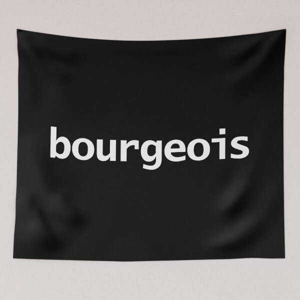 Item preview, Bourgeois Typography White Text designed and sold by ellenhenry.