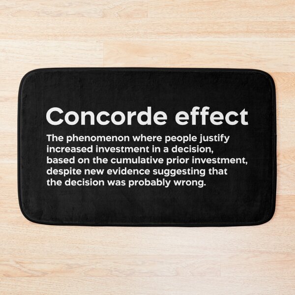 Item preview, Concorde effect white designed and sold by EdimQuotes.
