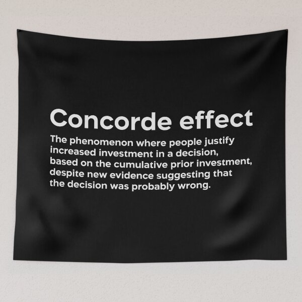 Item preview, Concorde effect white designed and sold by EdimQuotes.