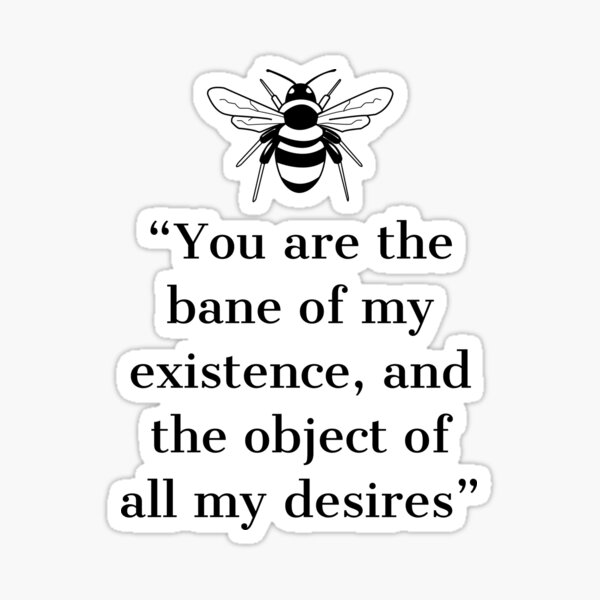 Aperçu de l'œuvre Tu es le fléau de mon existence créée et vendue par WildMoonStore.
