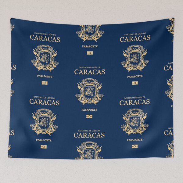 Item preview, Caracas (Venezuela) passport designed and sold by Travellerz.