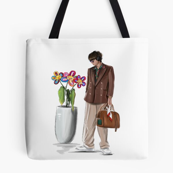 Item preview, Taehyung airport fashion illustration  designed and sold by MarmarArts.
