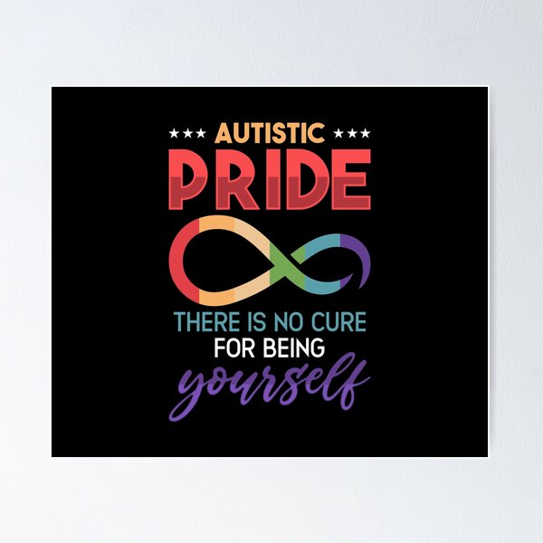 Item preview, There Is No Cure For Being Yourself Autism Autistic Pride  designed and sold by Dressed For  Duty.