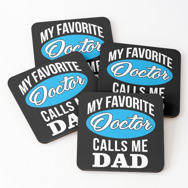 Item preview, Fathers day Gift shirt Favorite Doctor calls me dad Funny Quote designed and sold by namiabi.