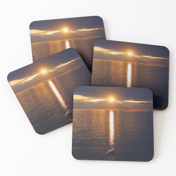 Item preview, Atardecer Barco Luz Dorada Achmelvich West Highland Escocia designed and sold by OBTImaging.