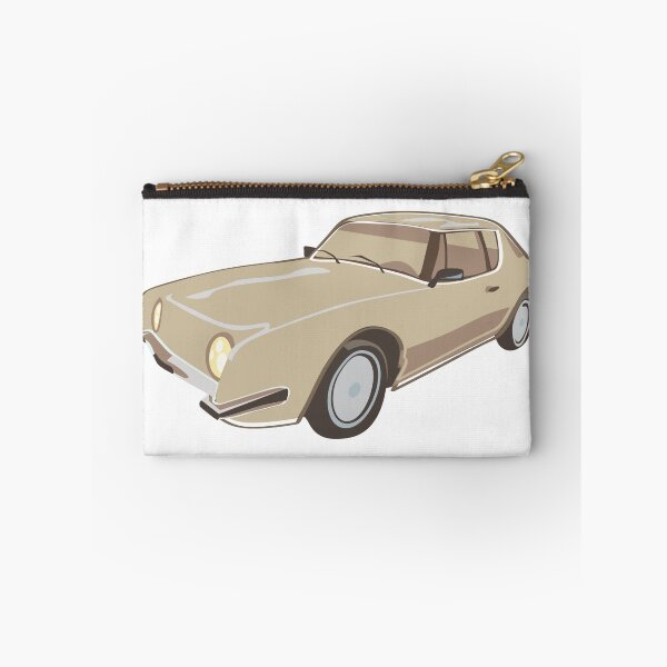 Item preview, Gold Studebaker Avanti illustration designed and sold by Robin Lund.