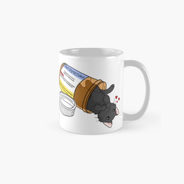 kitty antidepressant love medicine Classic Mug