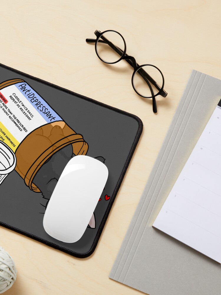 Alternate view of kitty antidepressant love medicine Mouse Pad