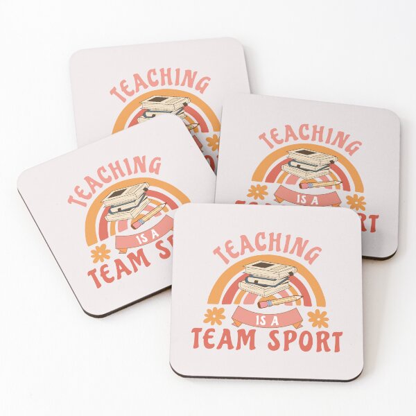 Item preview, Teaching Is A Team Sport For Teachers designed and sold by JooArtPrints  ★★★★★.