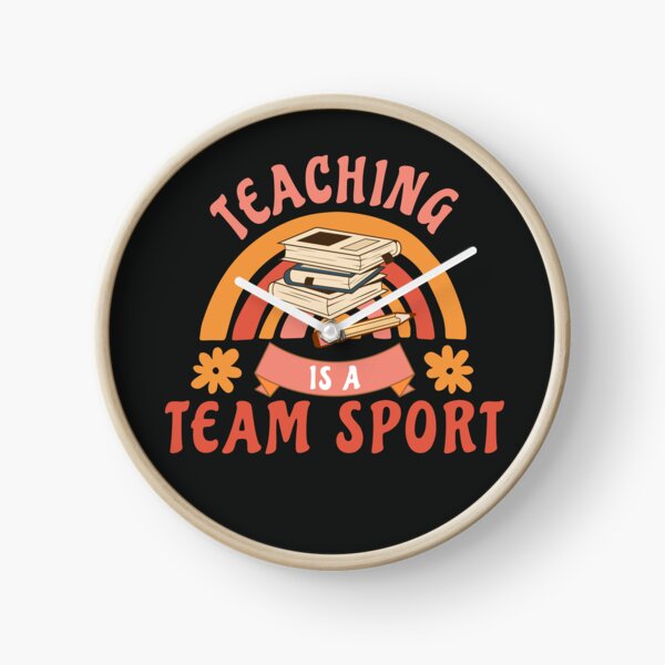 Item preview, Teaching Is A Team Sport For Teachers designed and sold by JooArtPrints  ★★★★★.