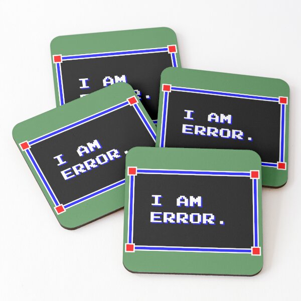 Item preview, I AM ERROR. designed and sold by wyrneck.