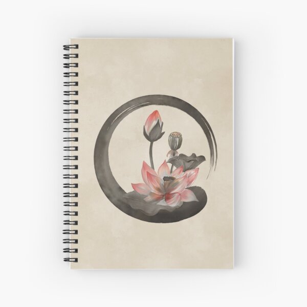 Item preview, Enso Zen Circle and Lotus designed and sold by k9printart.