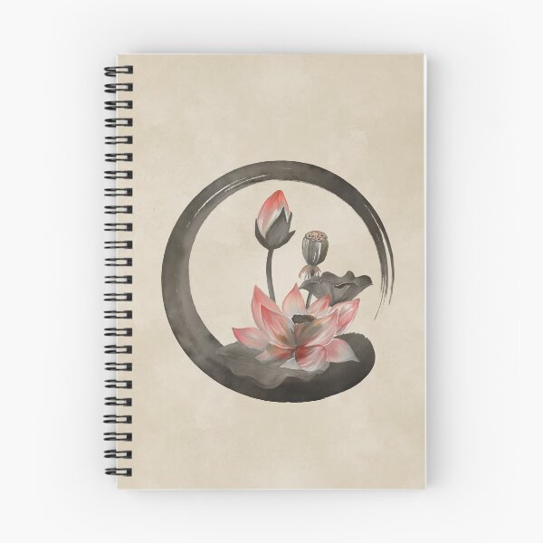 Item preview, Enso Zen Circle and Lotus designed and sold by k9printart.