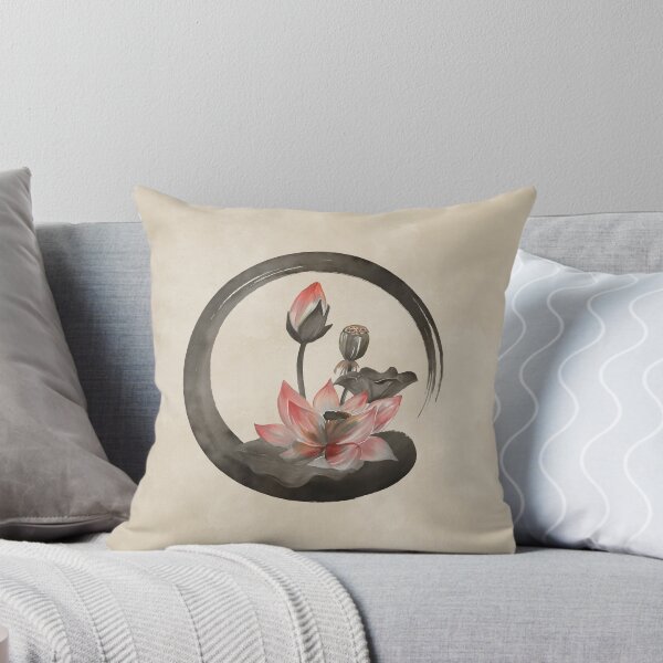 Item preview, Enso Zen Circle and Lotus designed and sold by k9printart.