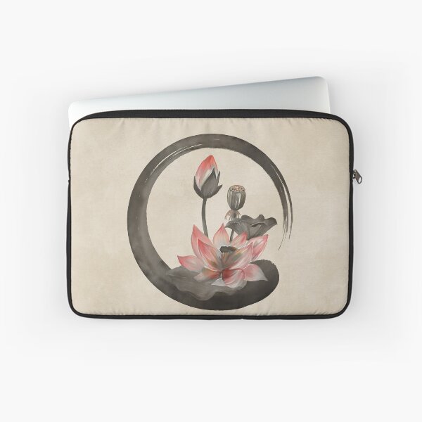 Item preview, Enso Zen Circle and Lotus designed and sold by k9printart.