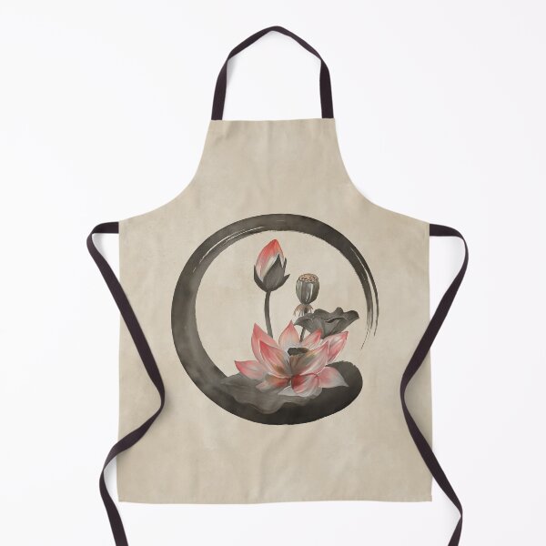 Item preview, Enso Zen Circle and Lotus designed and sold by k9printart.