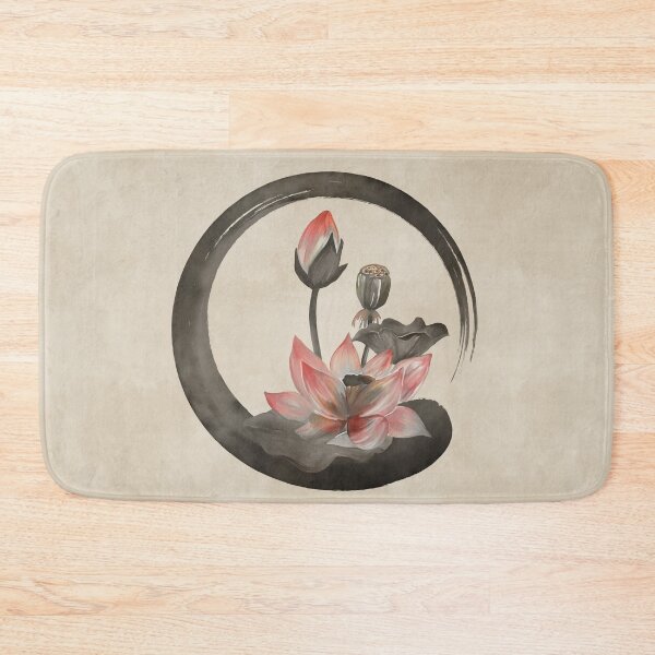 Item preview, Enso Zen Circle and Lotus designed and sold by k9printart.