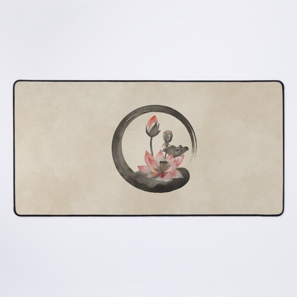 Item preview, Enso Zen Circle and Lotus designed and sold by k9printart.