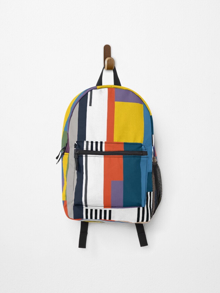 Thumbnail 1 of 3, Backpack, BAUHAUS RISING designed and sold by THEUSUALDESIGN.