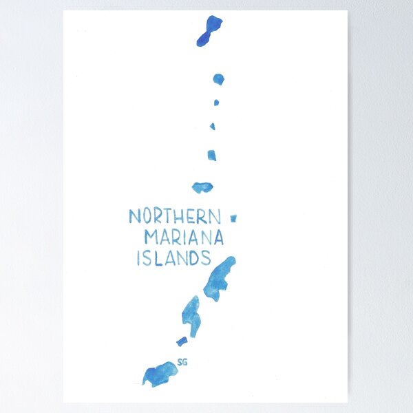 Item preview, Northern Mariana Islands designed and sold by SharlaPaints.
