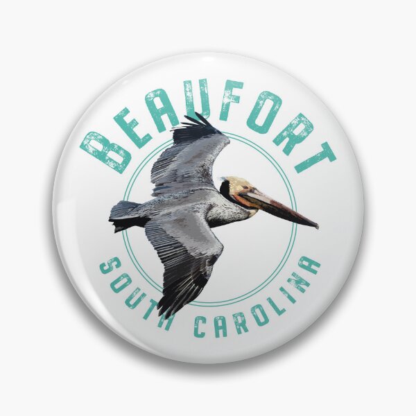 Artikelvorschau, Beaufort South Carolina Pelikan-Design entworfen und verkauft von Futurebeachbum.