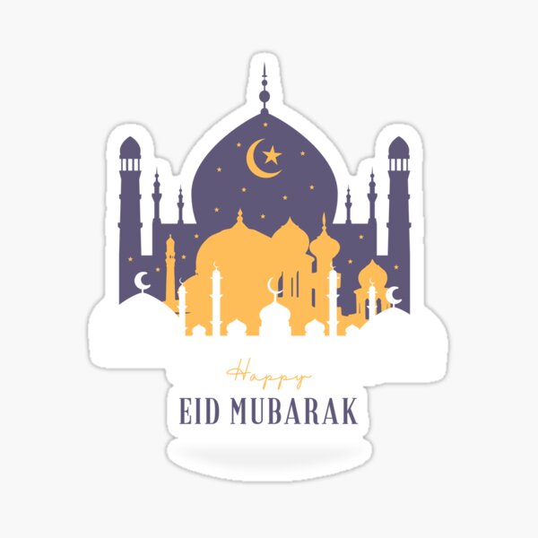 Free Printable Eid Mubarak Stickers