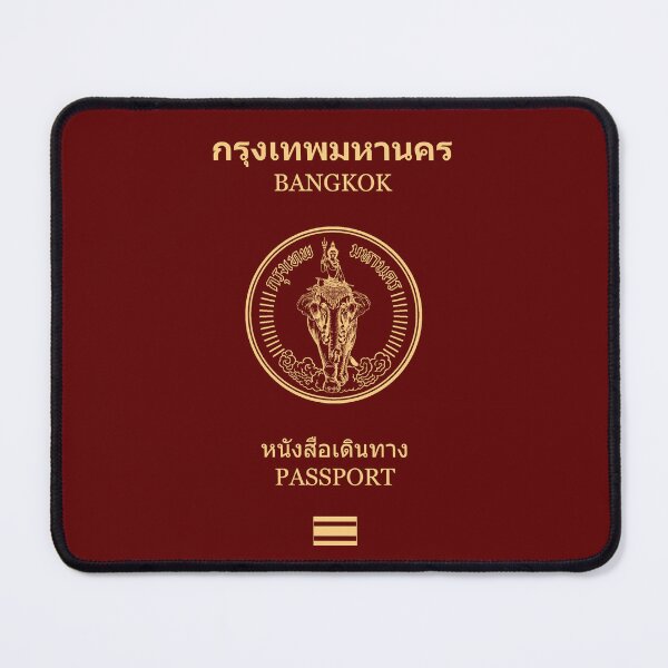 Item preview, Bangkok passport designed and sold by Travellerz.