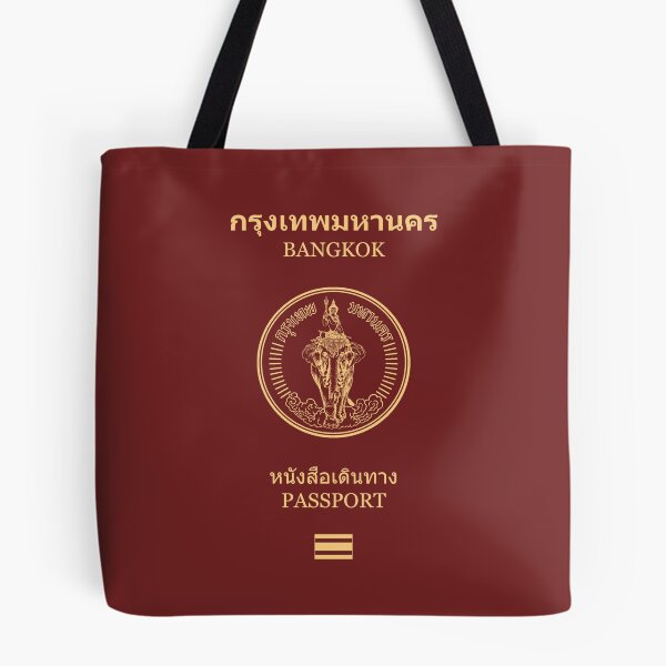Item preview, Bangkok passport designed and sold by Travellerz.