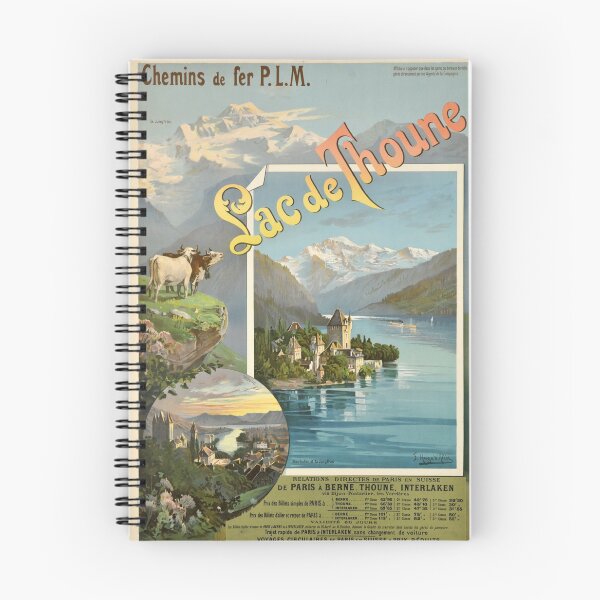 Item preview, Lake Thun, Switzerland (1898) - Hugo d'Alesi designed and sold by SALON DES ARTS.