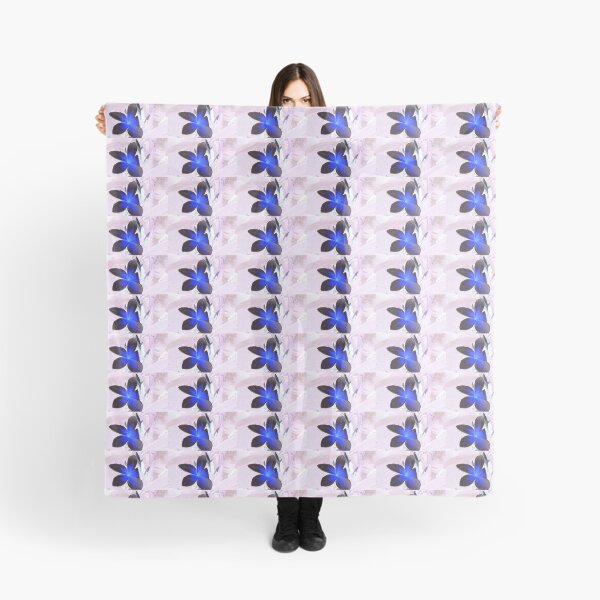 Item preview, Plumeria in the Blue designed and sold by Peggy Feigenbaum.