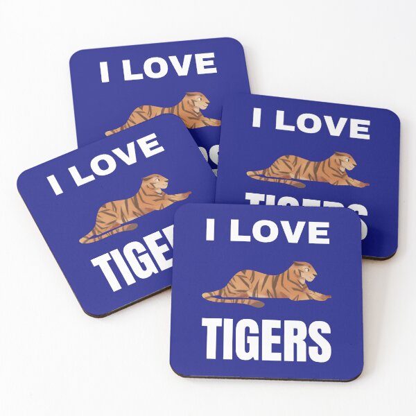 Item preview, I love Tigers designed and sold by fev-rocks.