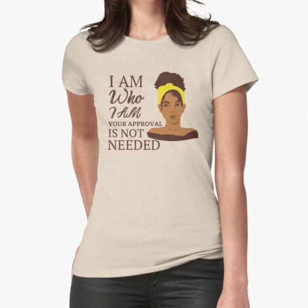 Item preview, Black Woman I Am Who I Am designed and sold by DeansDesigns44.
