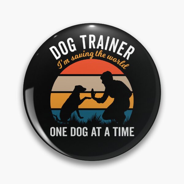 Item preview, Dog Trainer Saving the World, Vintage Sunset with Male Dog Lover designed and sold by arlutai.