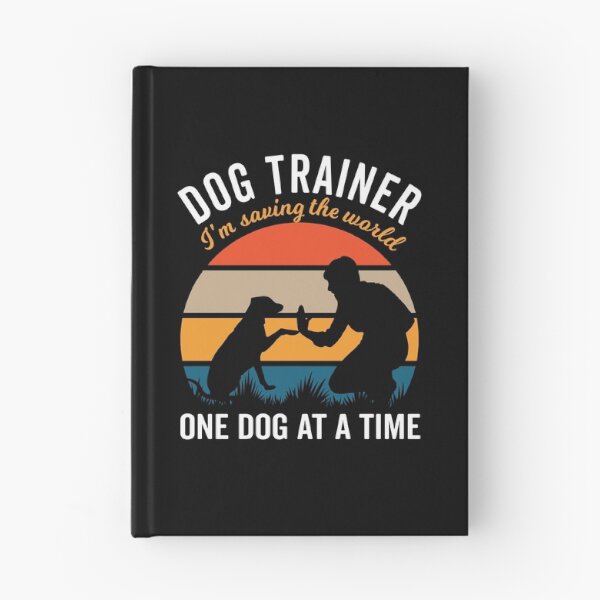 Item preview, Dog Trainer Saving the World, Vintage Sunset with Male Dog Lover designed and sold by arlutai.