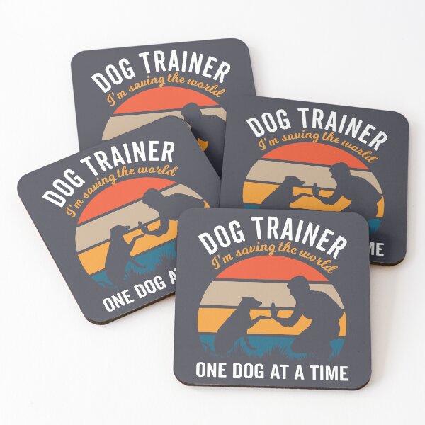 Item preview, Dog Trainer Saving the World, Vintage Sunset with Male Dog Lover designed and sold by arlutai.